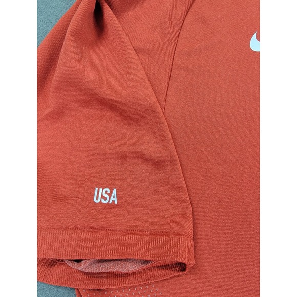 Nike USA Soccer Jersey Mens XXL Red White Fit Dry Football Shirt - Picture 6 of 11